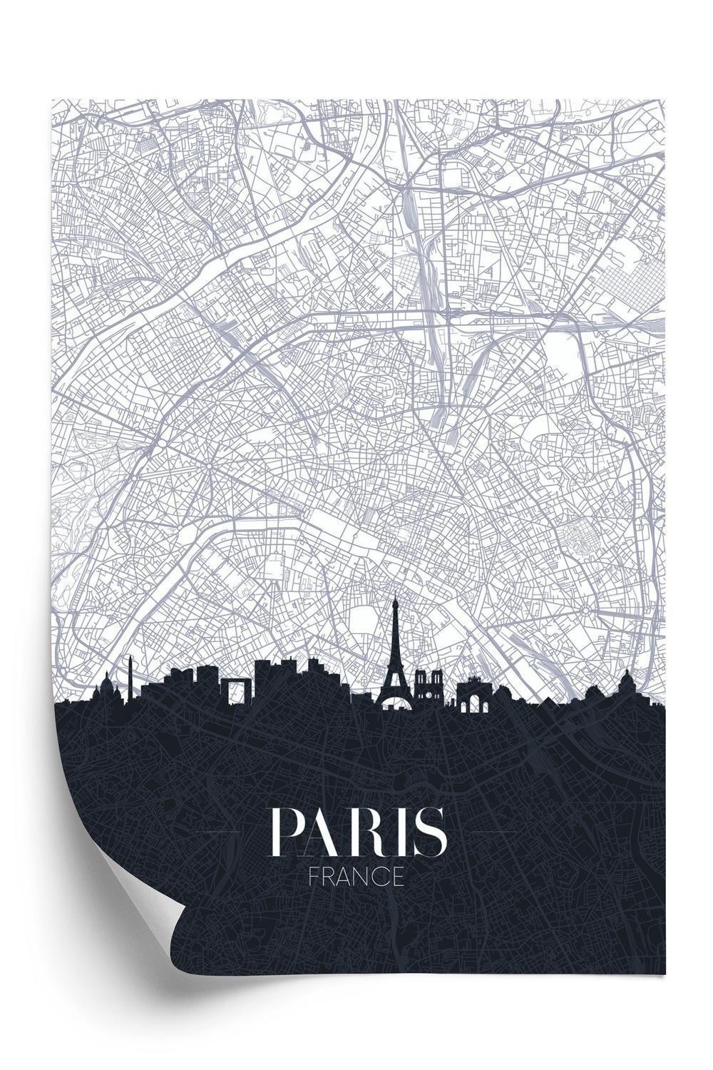 Plakat paris - Byplan