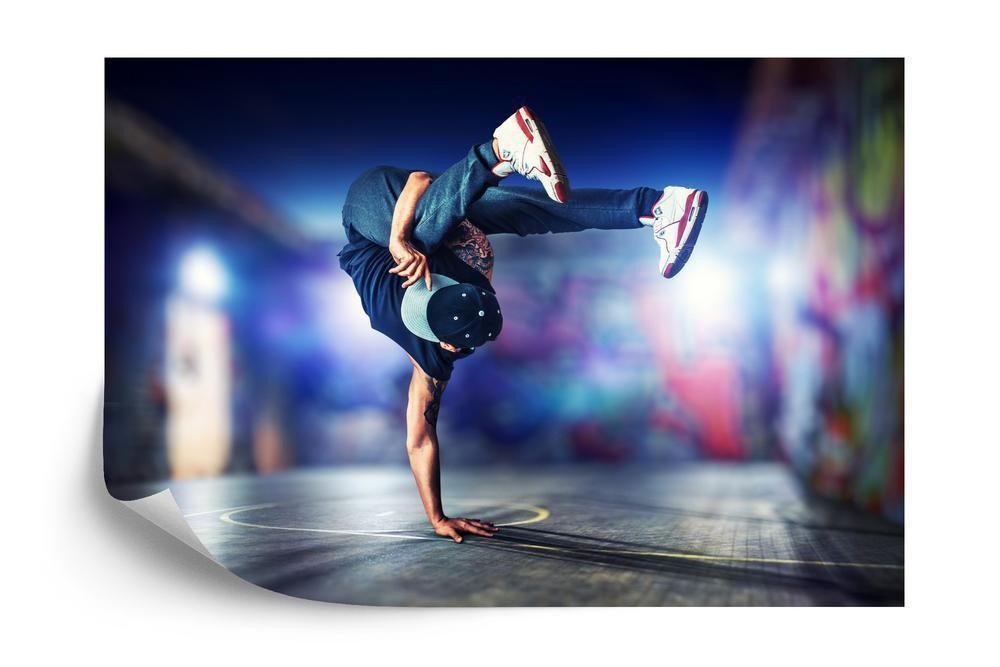 Fototapet - Breakdance danser