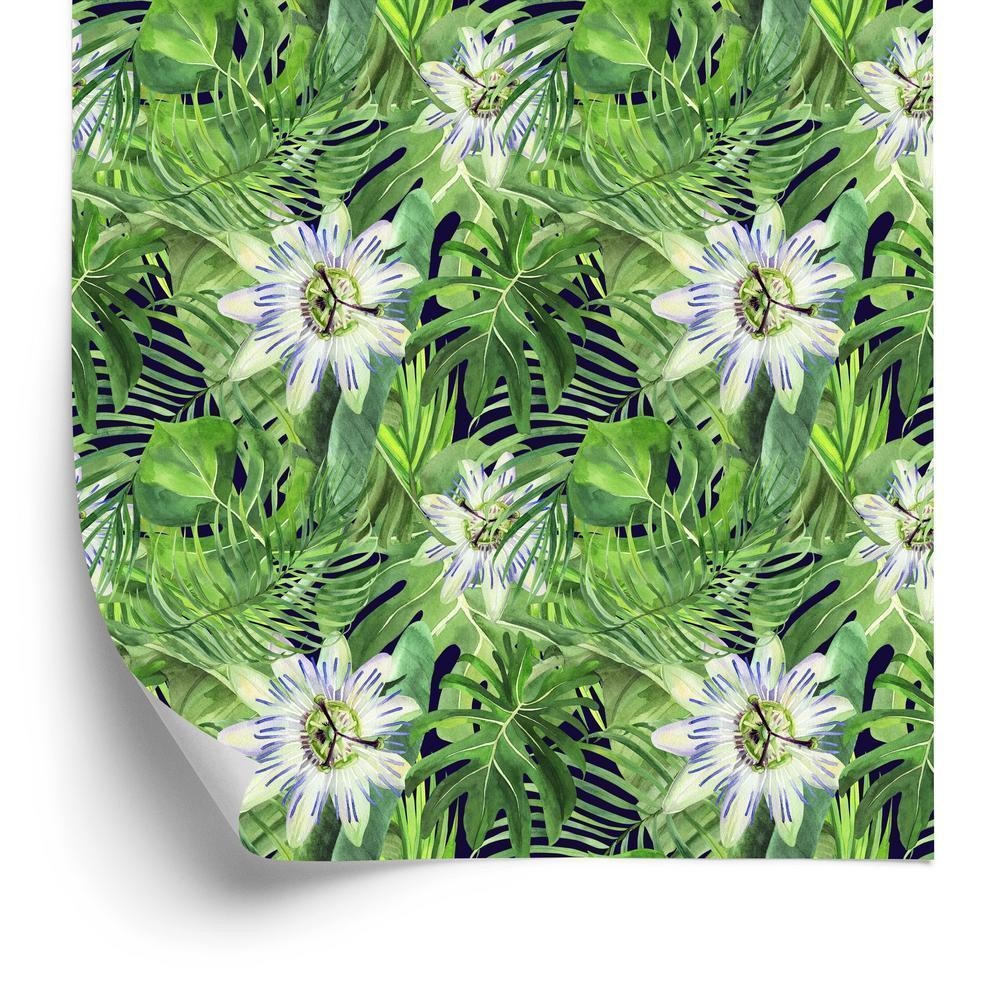 Tapet - Eksotiske blade