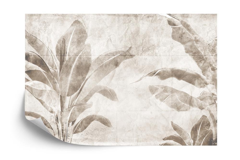 Fototapet tropical trees and leaves for digital printing wallpaper custom design wallpaper - 3D