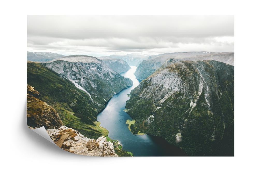 Fototapet - Bjerglandskab