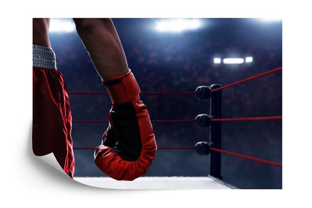 Fototapet - Boxer in the ring