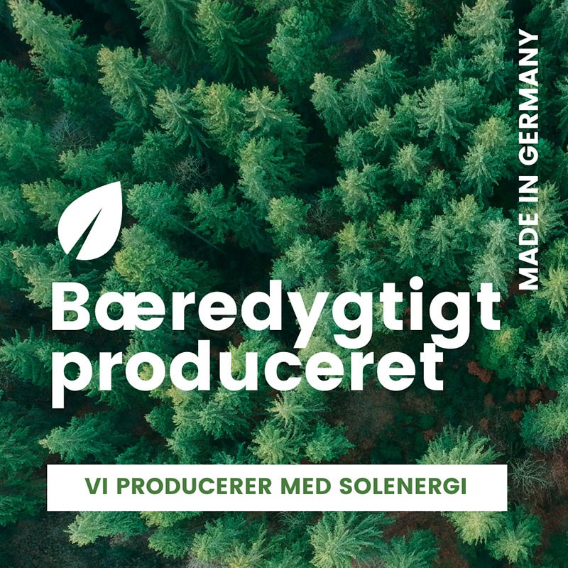 Mal efter tal efter dit eget billede - bæredygtigt produceret med solenergi