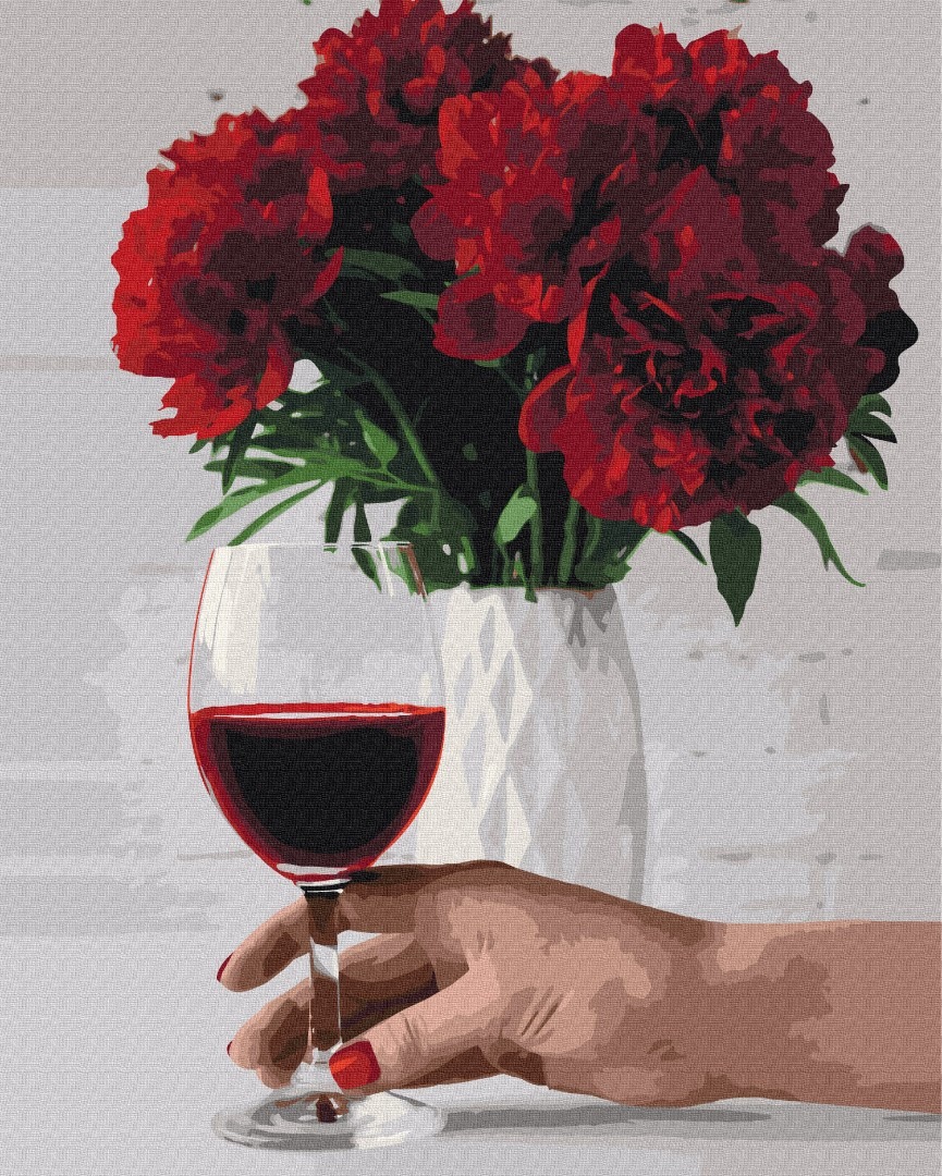 Mal efter tal - Peony wine