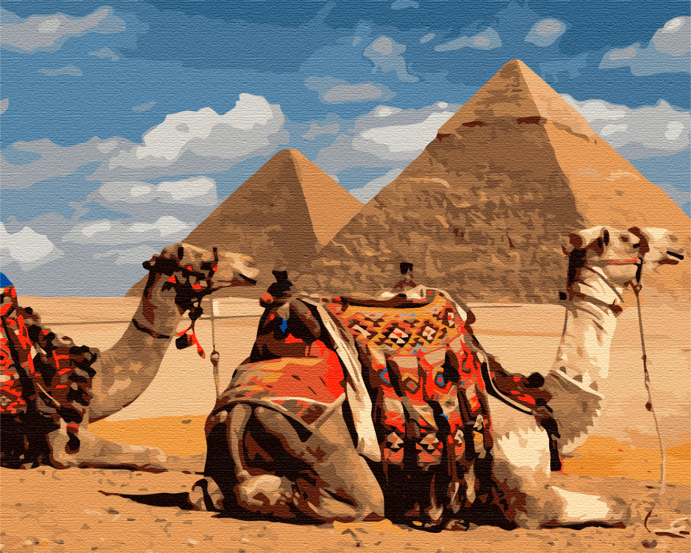 Mal efter tal - Symbols of Egypt