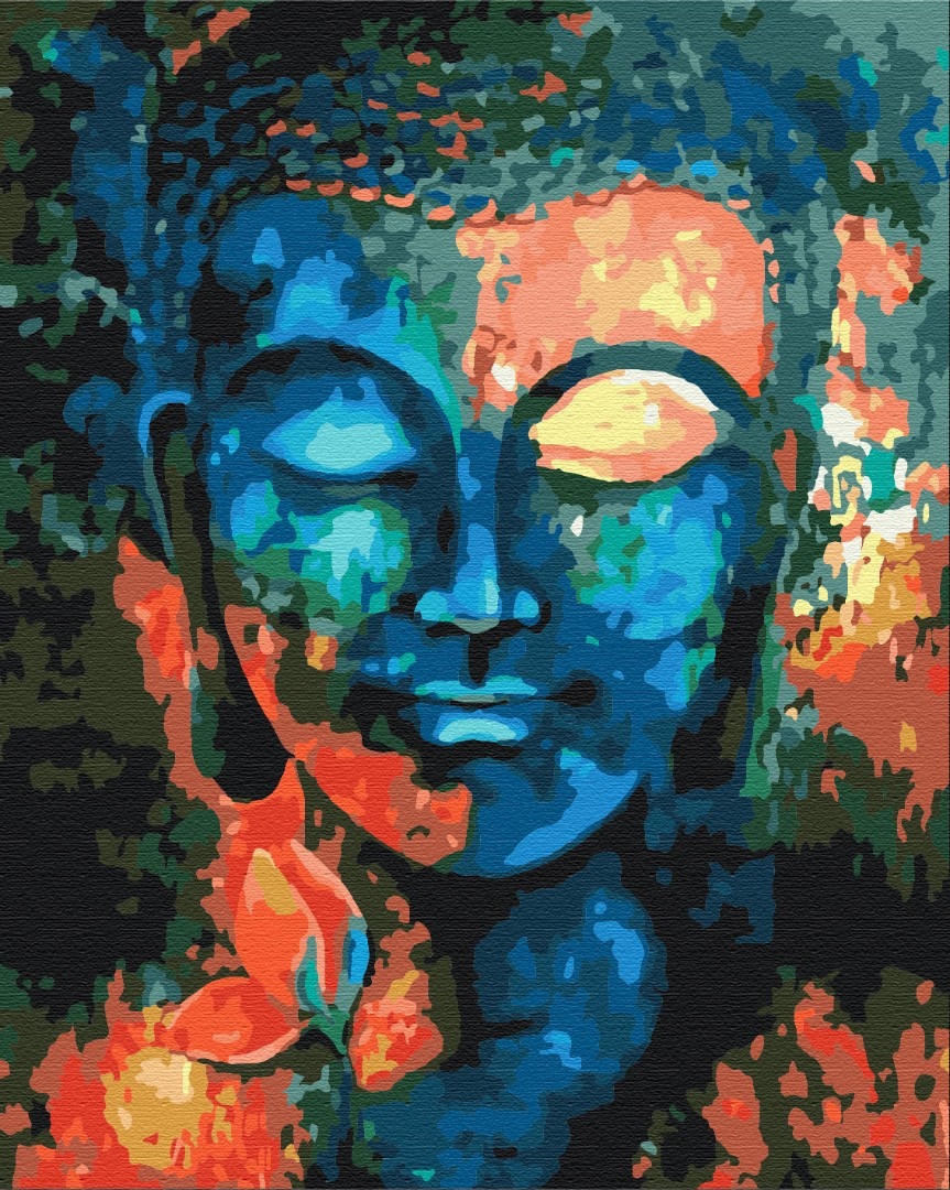 Mal efter tal - Meditation color