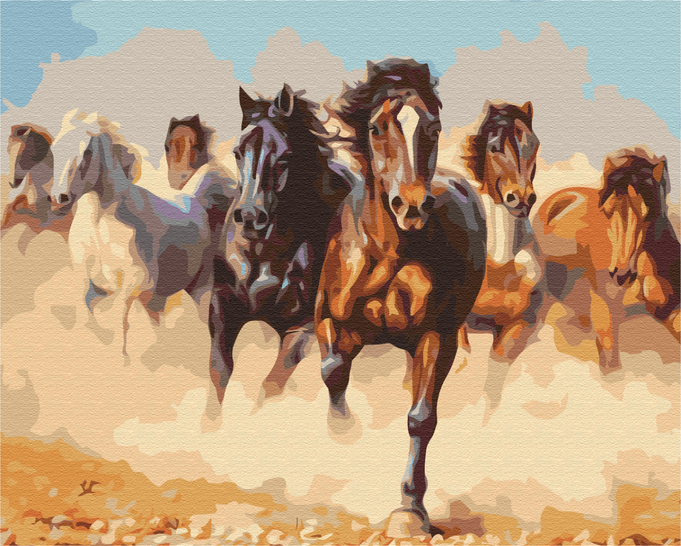 Mal efter tal - Horses