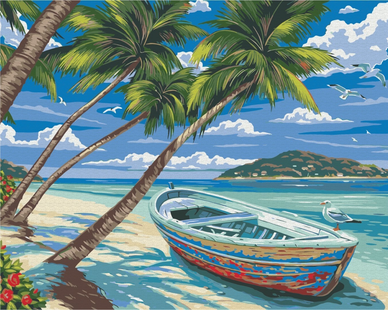 Mal efter tal - Paradise Island