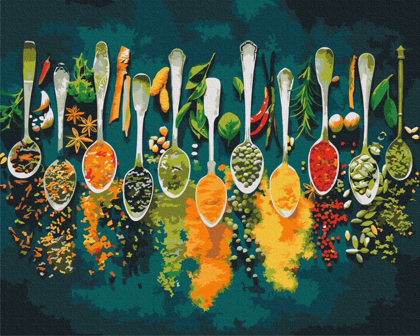Mal efter tal - Spicy spices