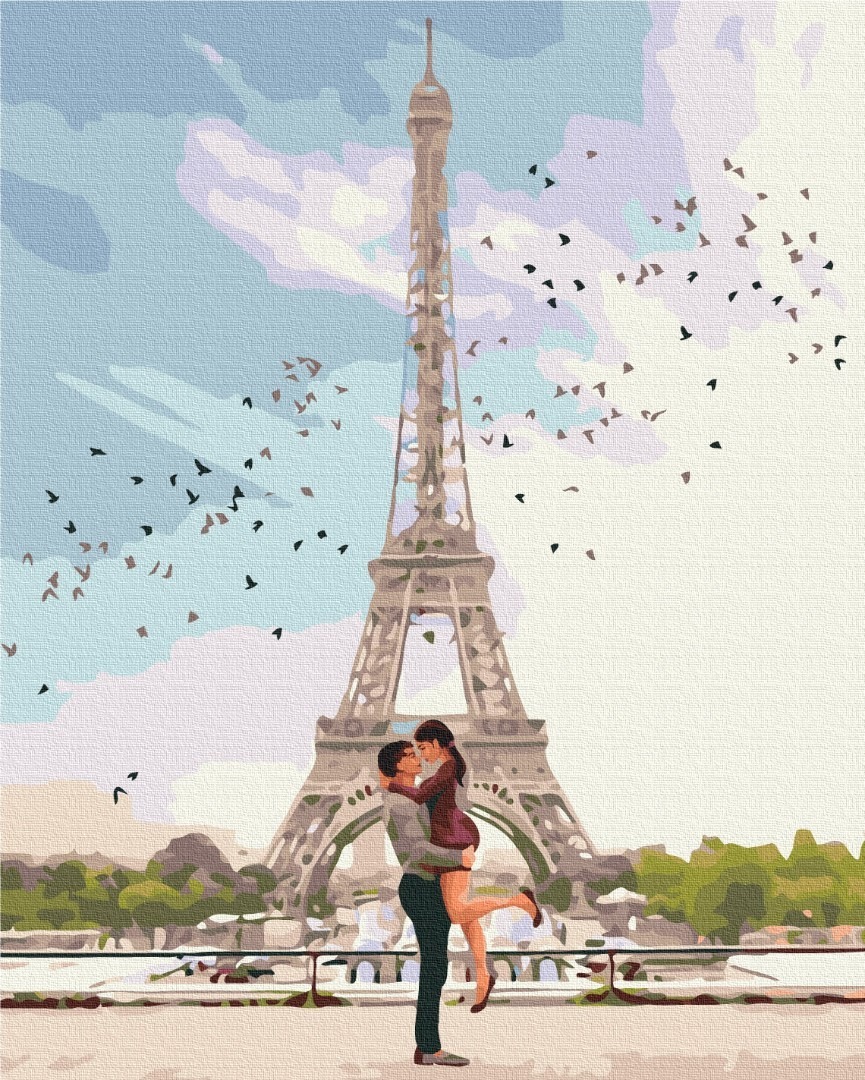 Mal efter tal - City of love Paris