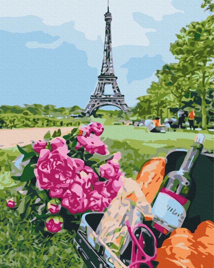 Mal efter tal - Picnic on the Champs Elysees