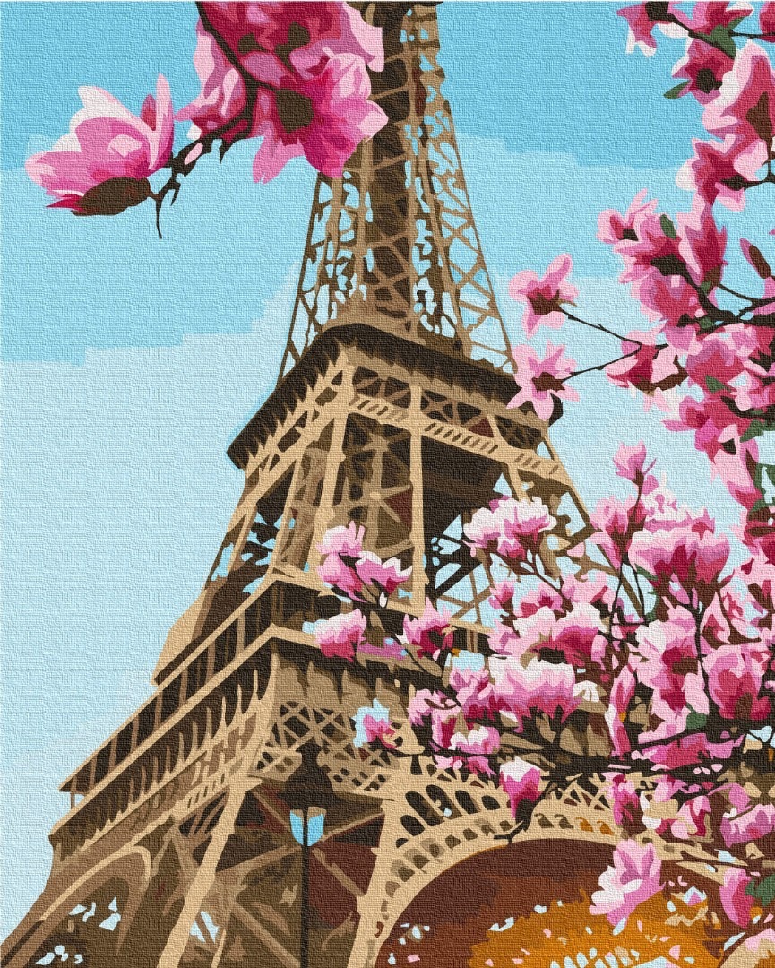 Mal efter tal - Sakura in Paris
