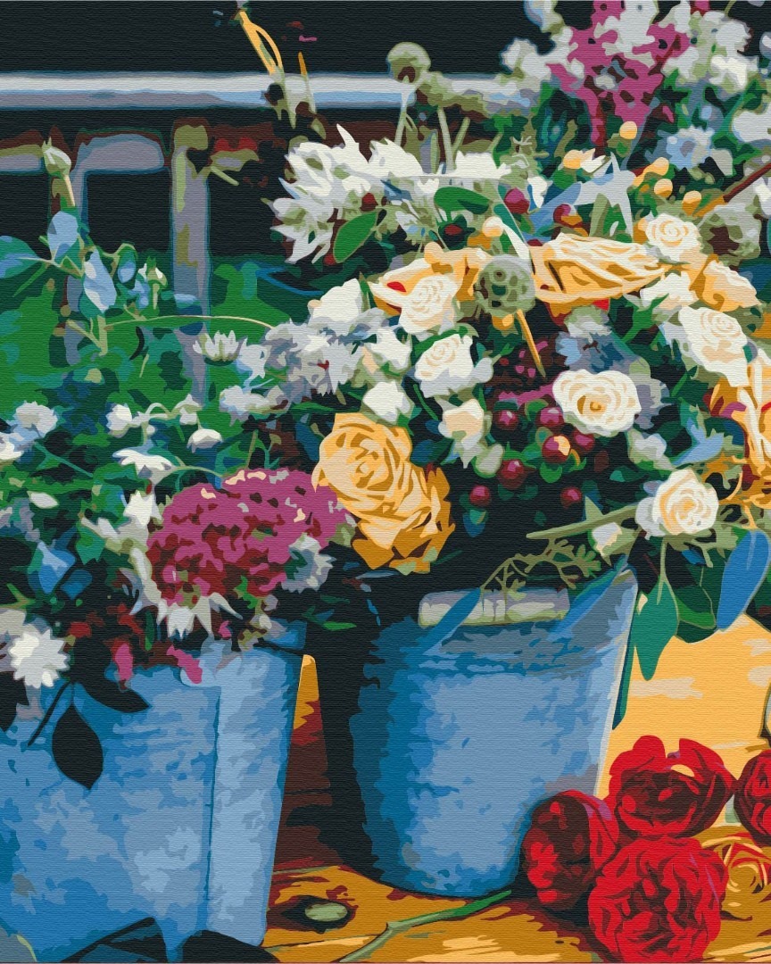 Mal efter tal - The florist's joy