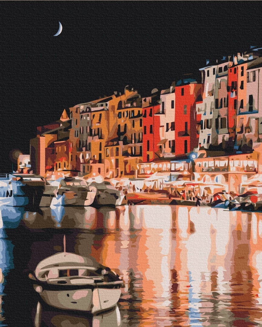 Mal efter tal - Lights of night Italy