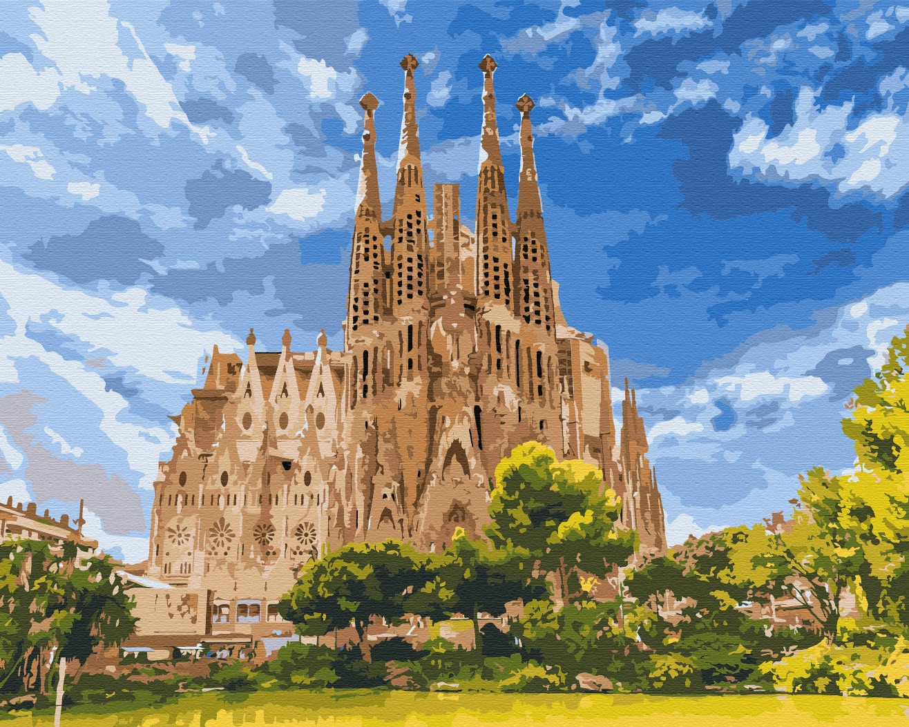 Mal efter tal - Cathedral of the Holy Family