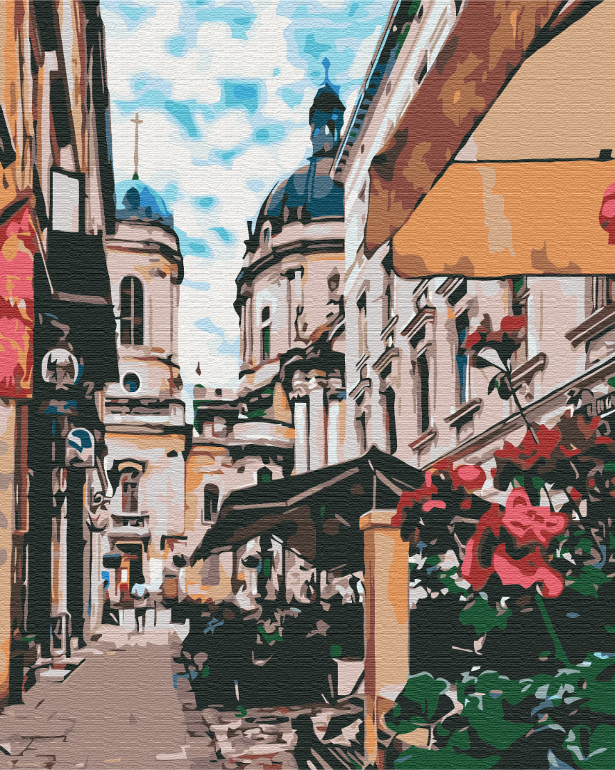 Mal efter tal - Lviv street