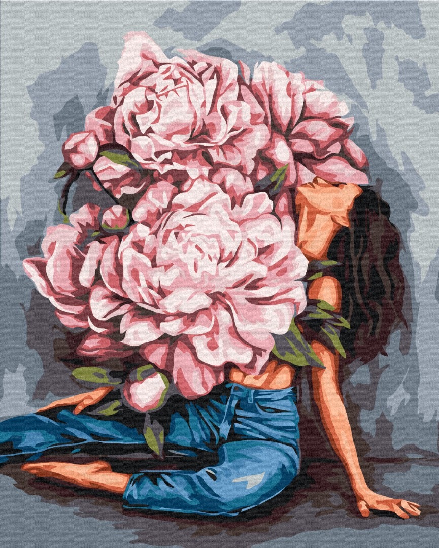 Mal efter tal - Whirlpool of peonies @Daria Mikhailishina