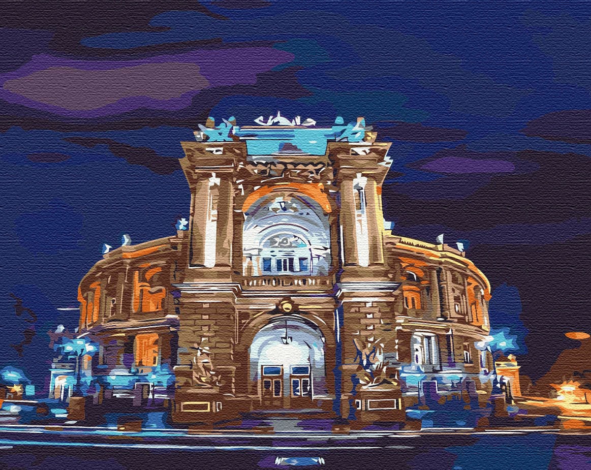 Mal efter tal - Opera House Odessa. Dmitry Kolesnikov