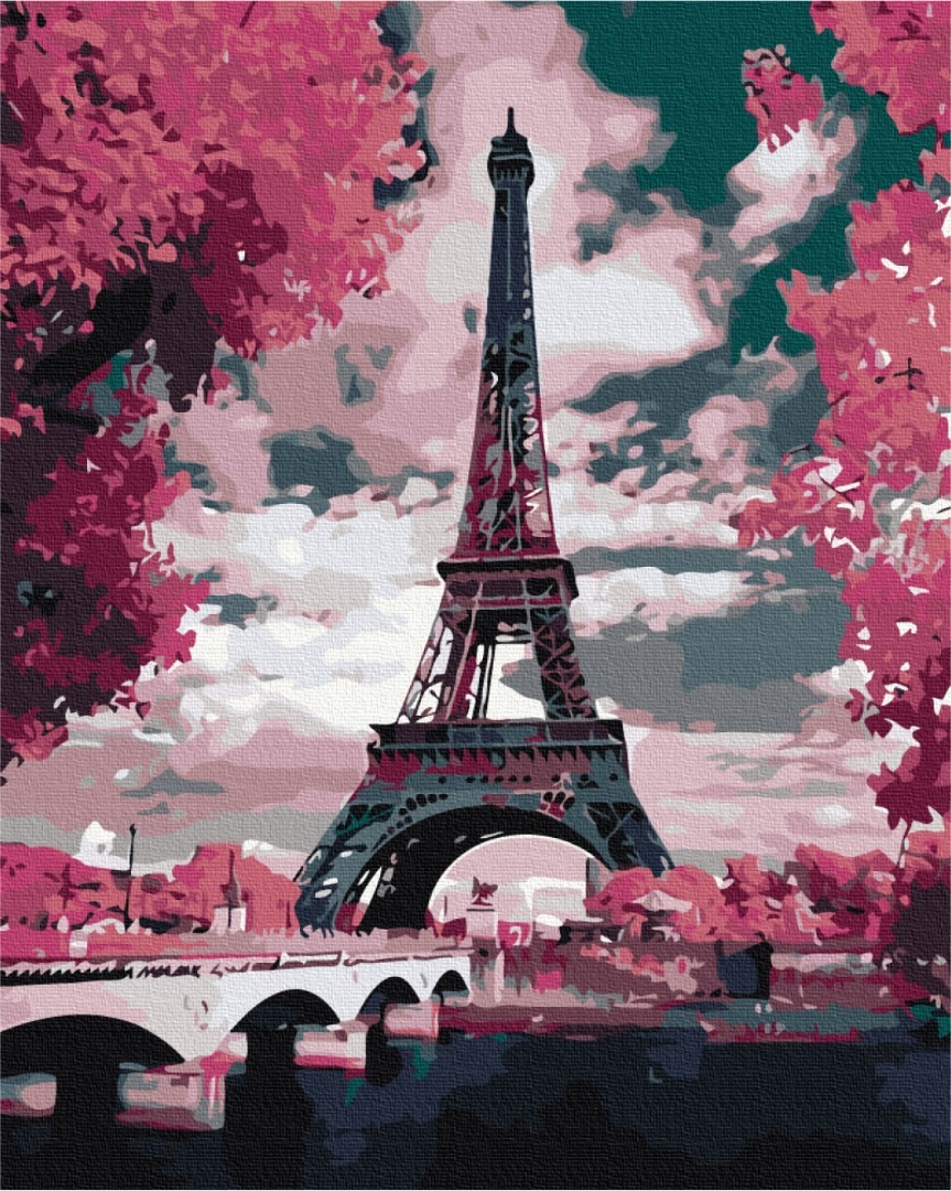 Mal efter tal - Magnolias in Paris