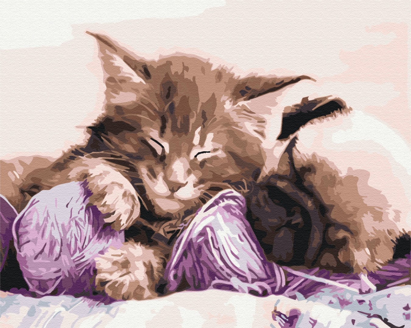 Mal efter tal - Grandmother's pets