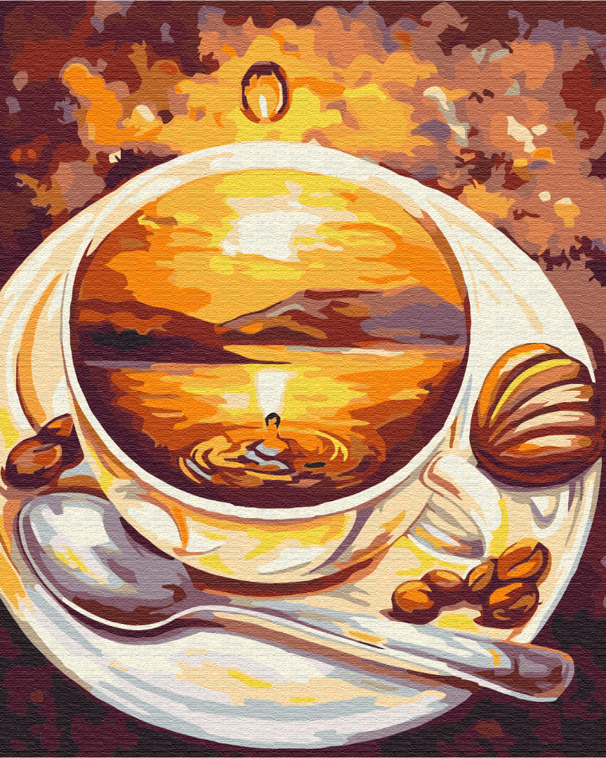 Mal efter tal - Sunrise in a cup