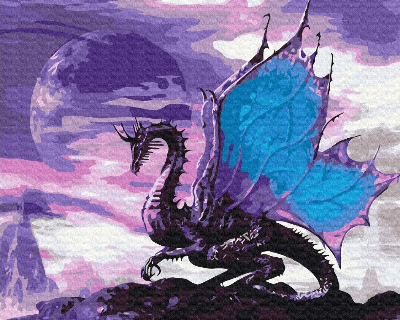 Mal efter tal - Heavenly dragon