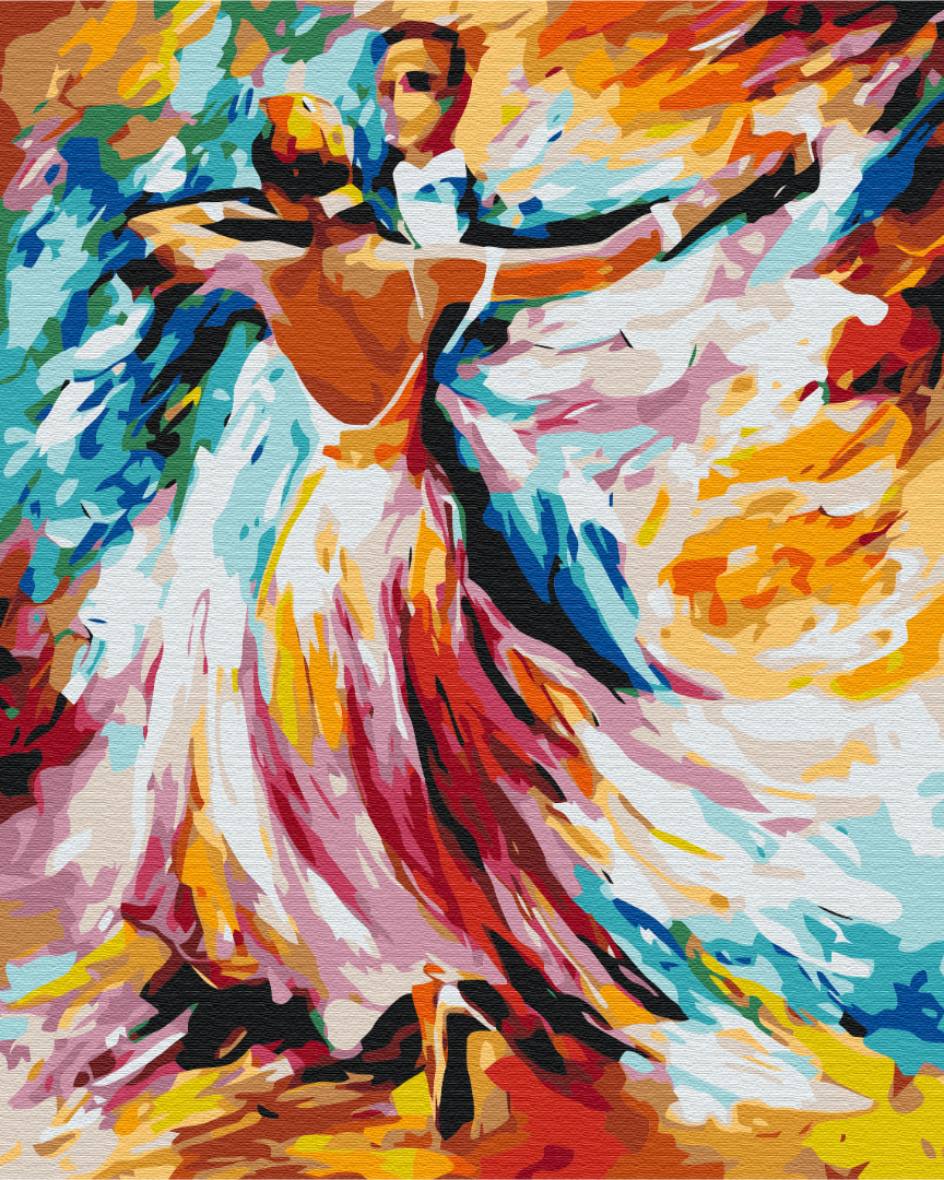 Mal efter tal - Waltz colors