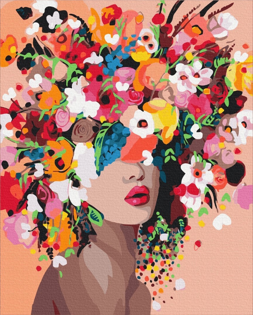 Mal efter tal - Flower nymph