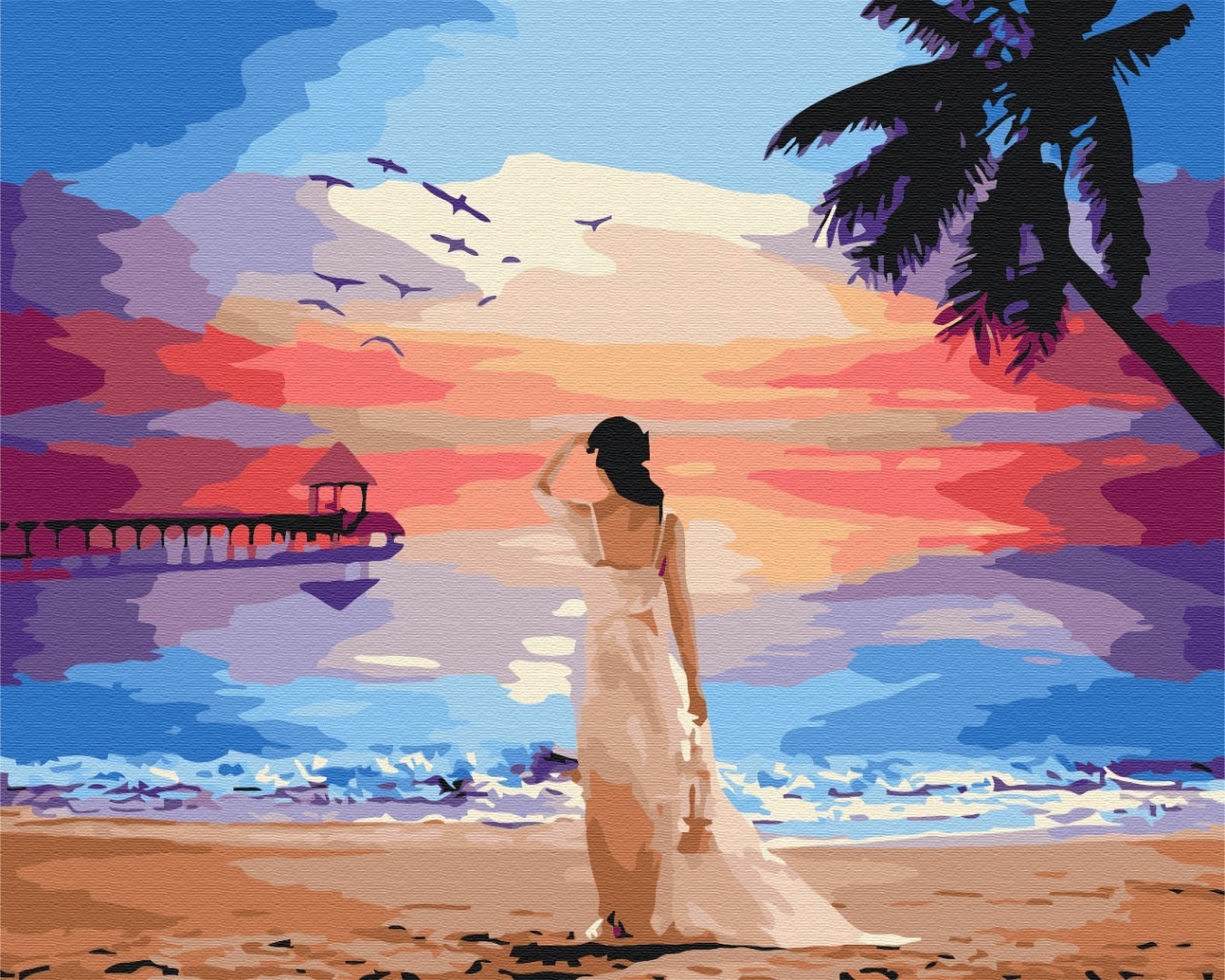 Mal efter tal - Tropical dawn