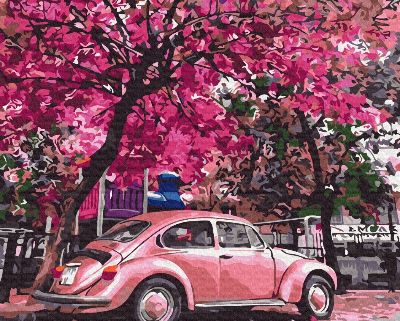 Mal efter tal - Blooming parking