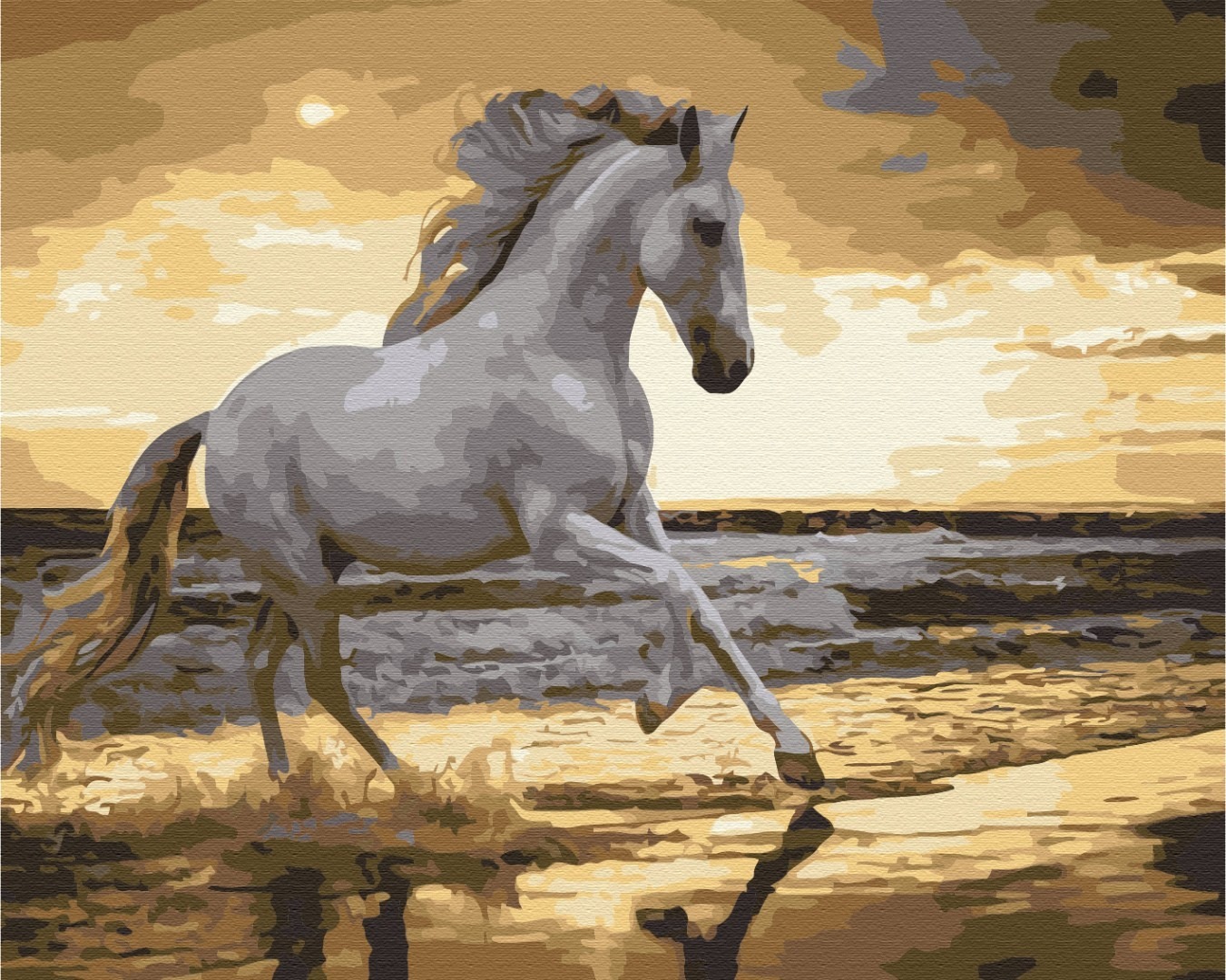 Mal efter tal - Trotting on the coast