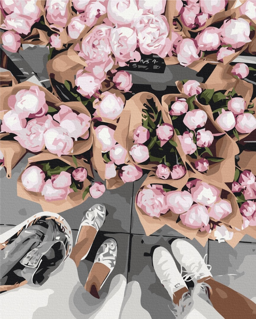 Mal efter tal - Peony fair ©Oksana Vorobiy