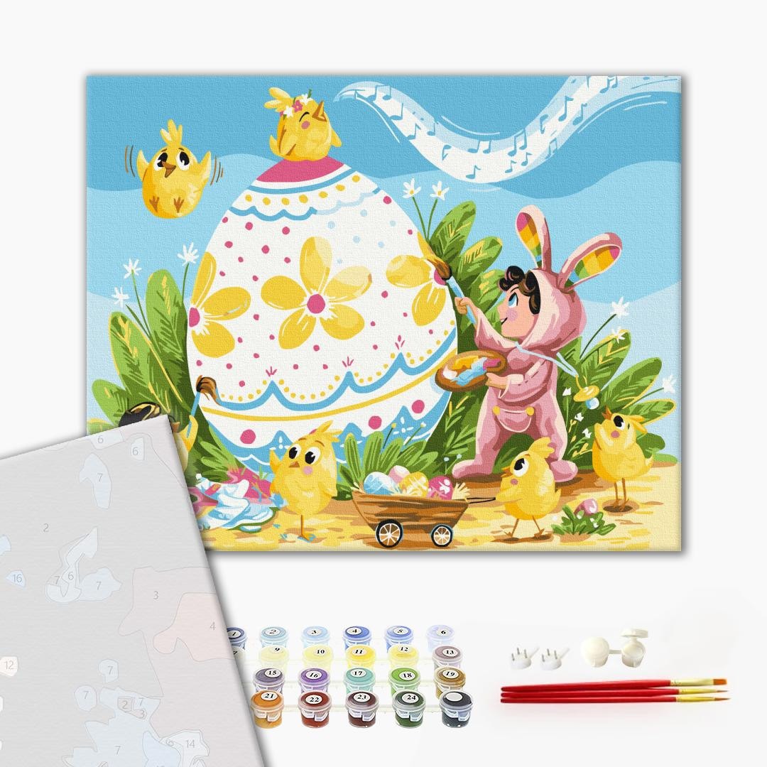 Mal efter tal - The story of one Easter egg © artdi.ua