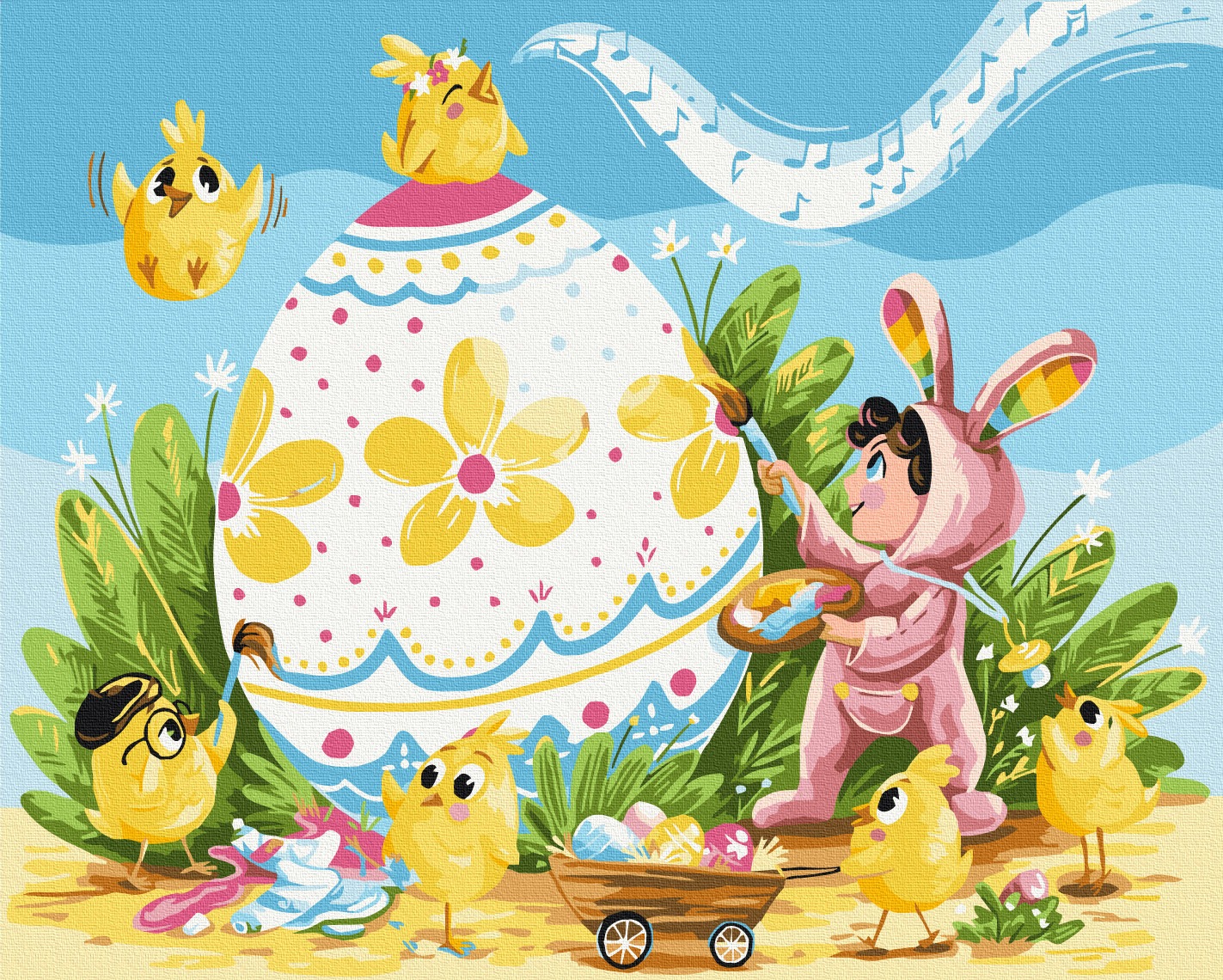 Mal efter tal - The story of one Easter egg © artdi.ua