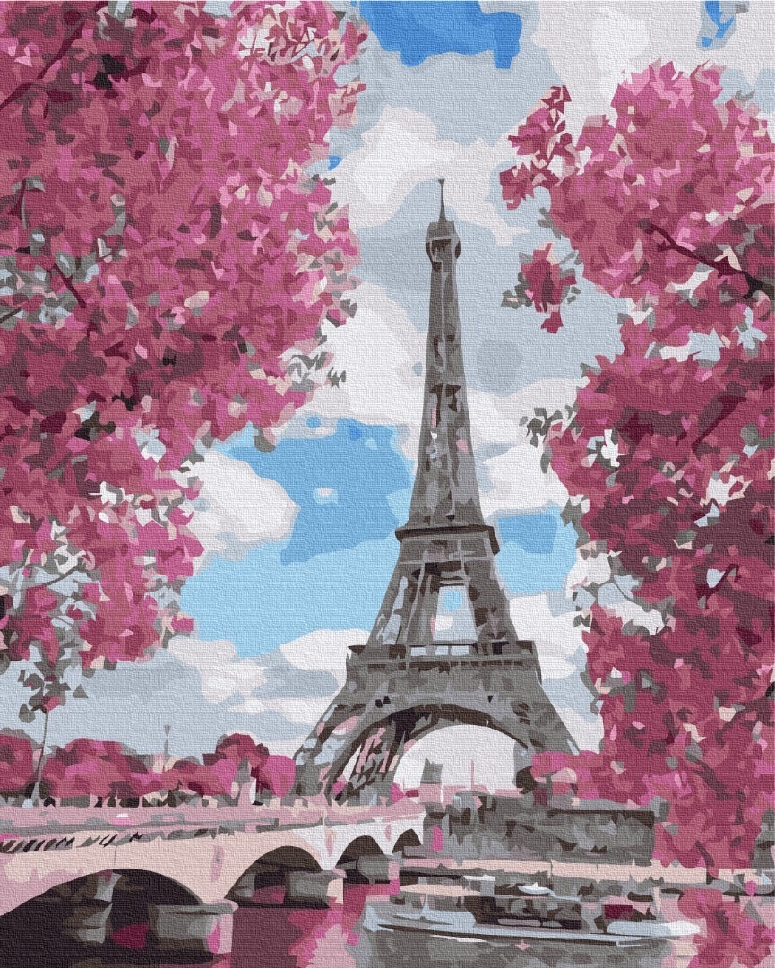 Mal efter tal - Magnolias in Paris