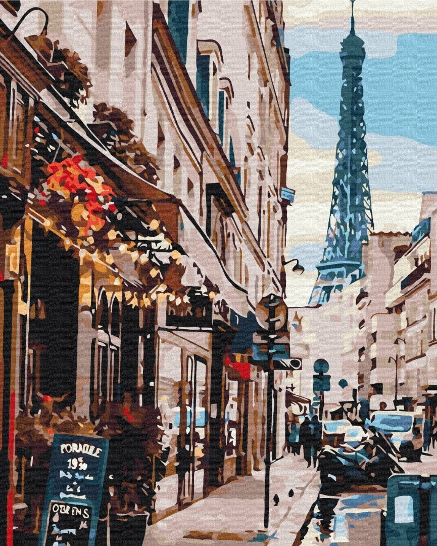 Mal efter tal - Paris around the corner