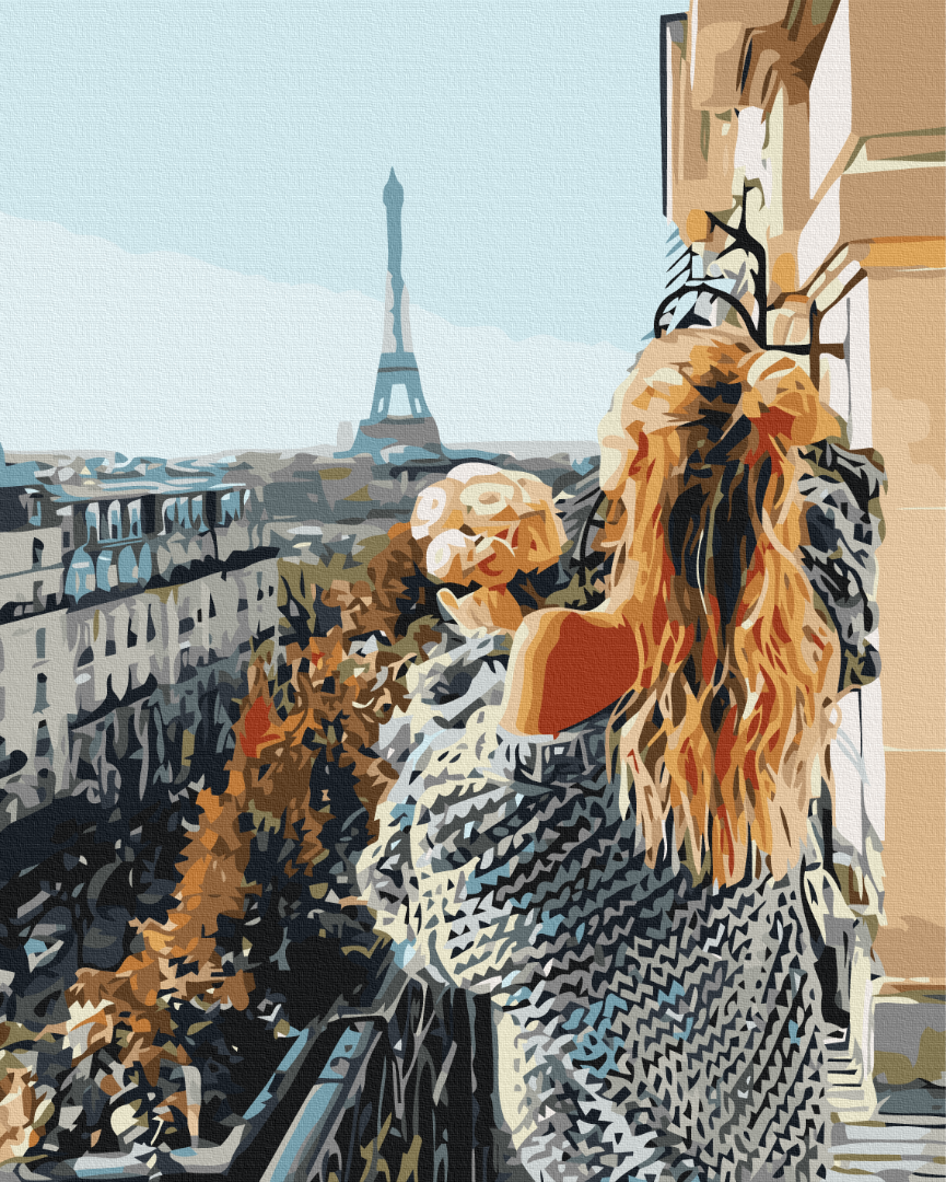 Mal efter tal - Mademoiselle in Paris