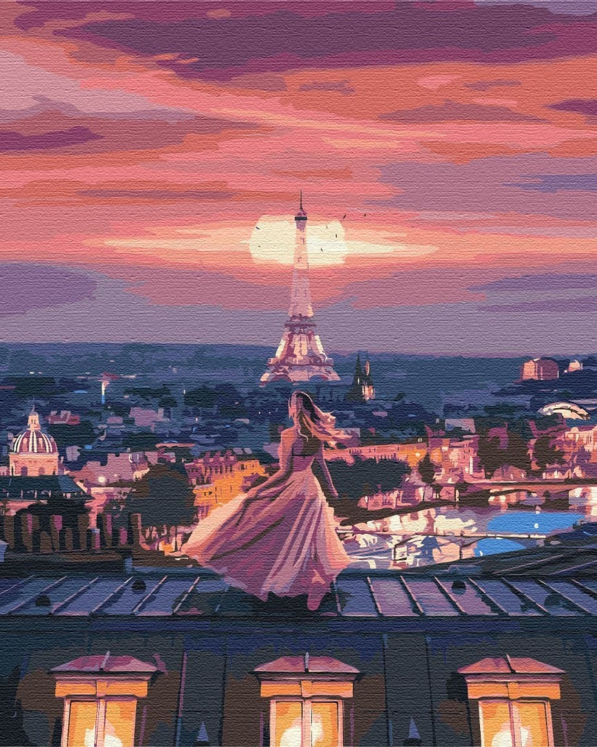 Mal efter tal - Fantastic evening in Paris