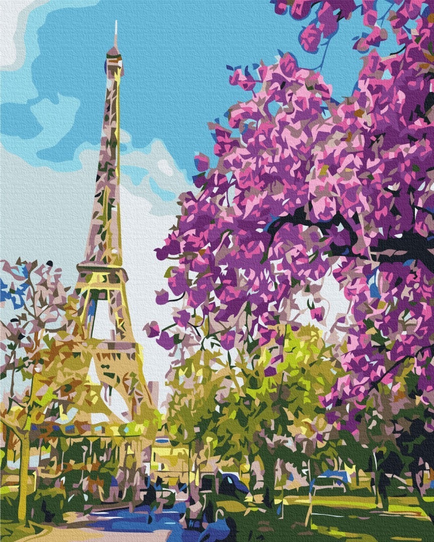 Mal efter tal - In the center of Paris