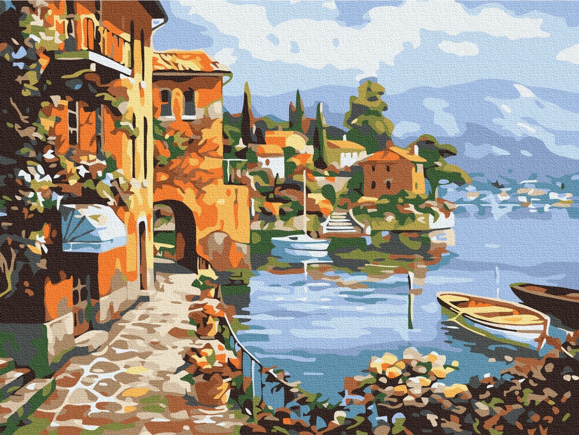 Mal efter tal - A cozy seaside town