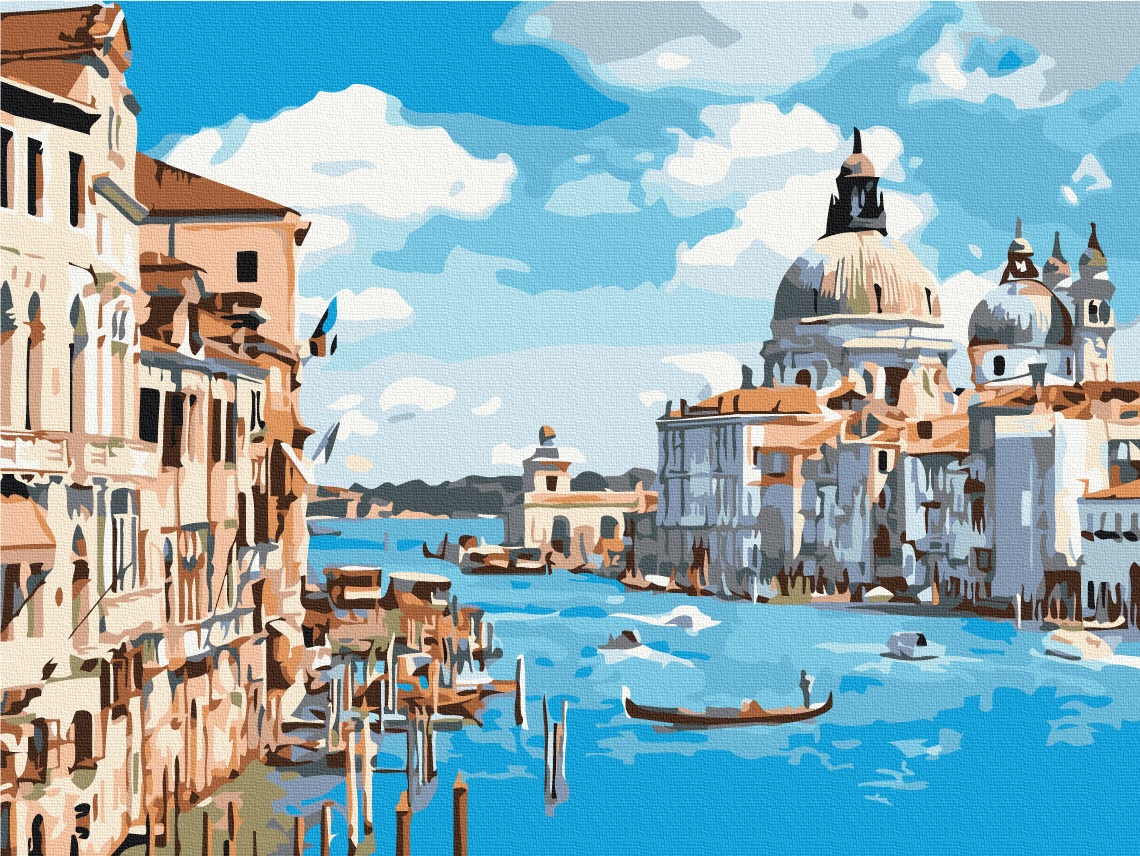 Mal efter tal - A walk through Venice