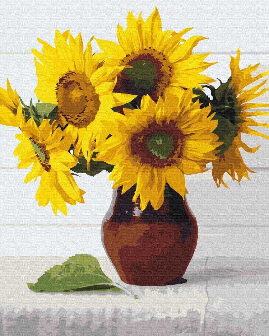 Mal efter tal - Sunflowers