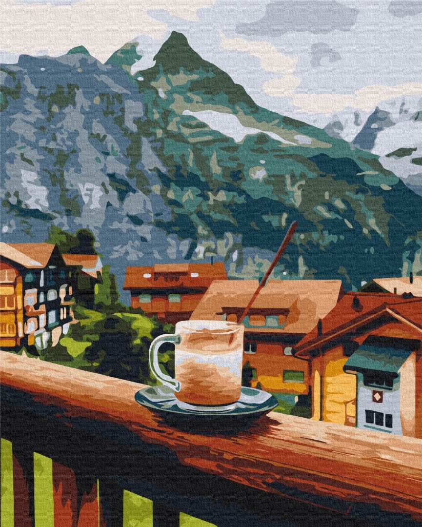 Mal efter tal - Mountain-flavored cappuccino