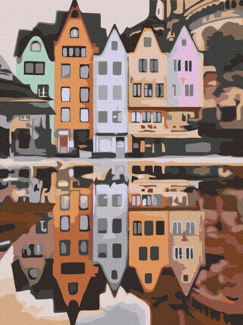 Mal efter tal - Reflection of Stockholm