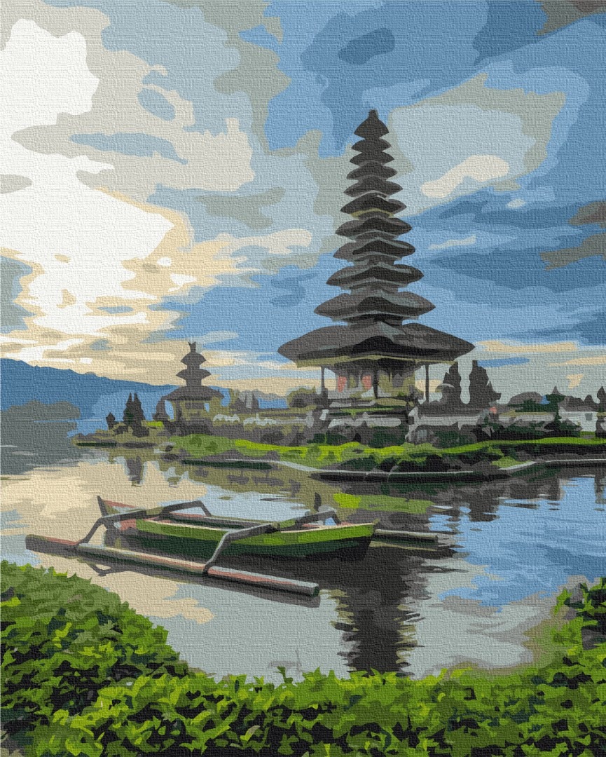 Mal efter tal - Oolong Dan Temple. Bali