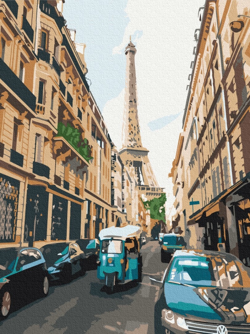 Mal efter tal - Tourist Paris