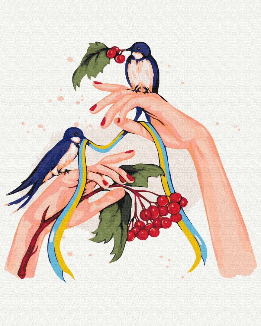 Mal efter tal - Hope in the hands © Alla Berezovska