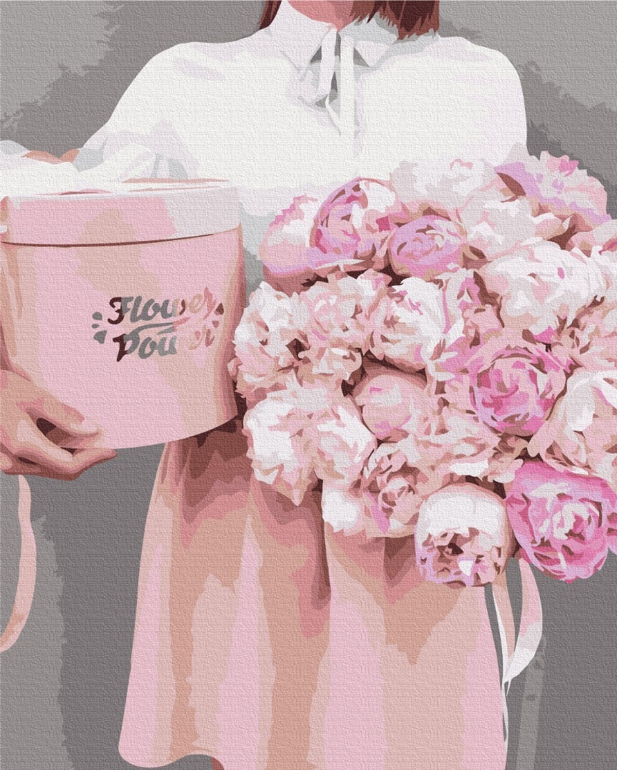 Mal efter tal - Peonies as a gift