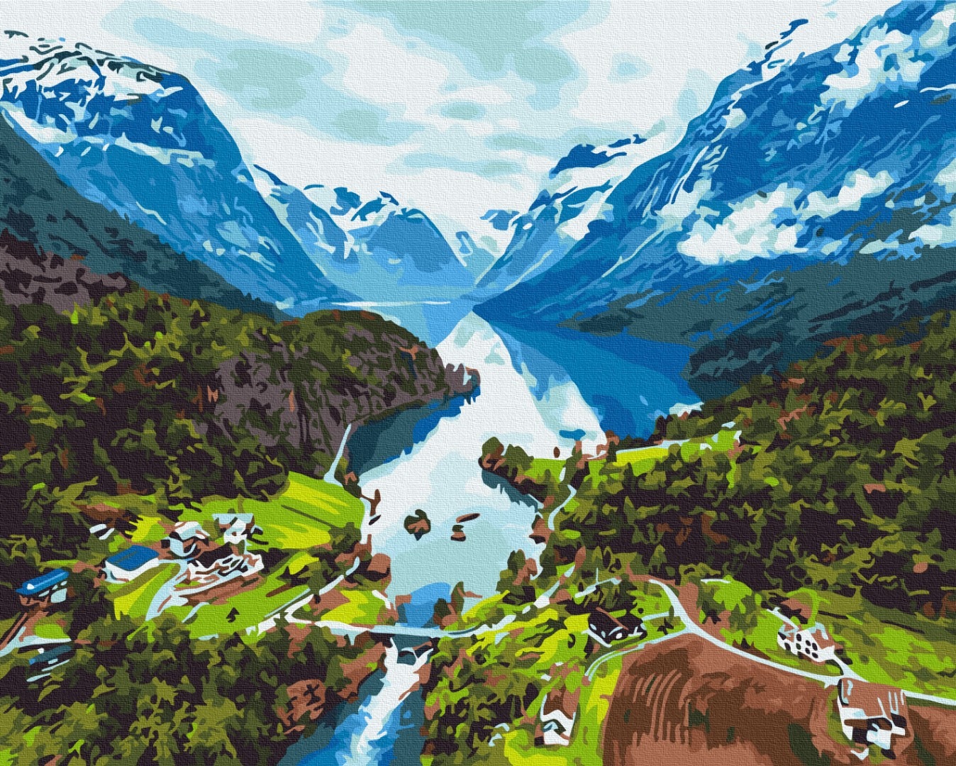 Mal efter tal - Alps