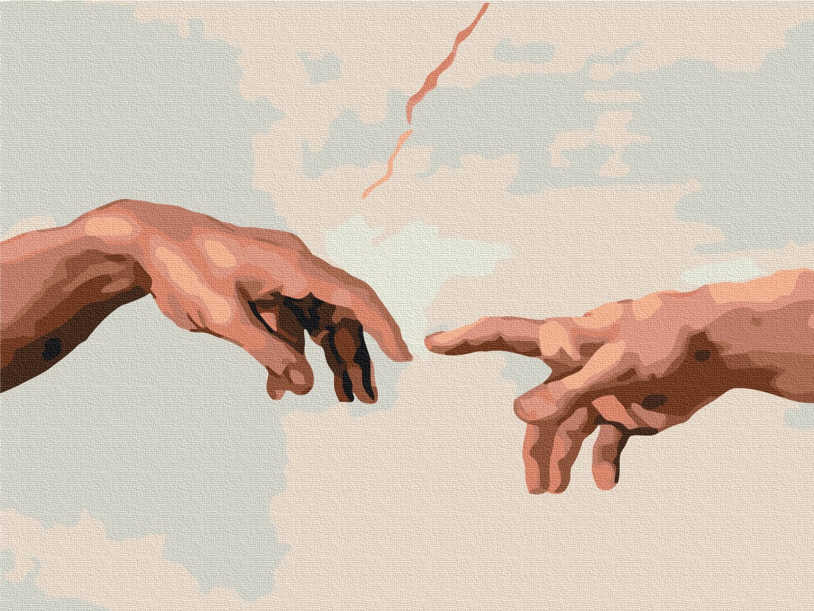 Mal efter tal - The Creation of Adam
